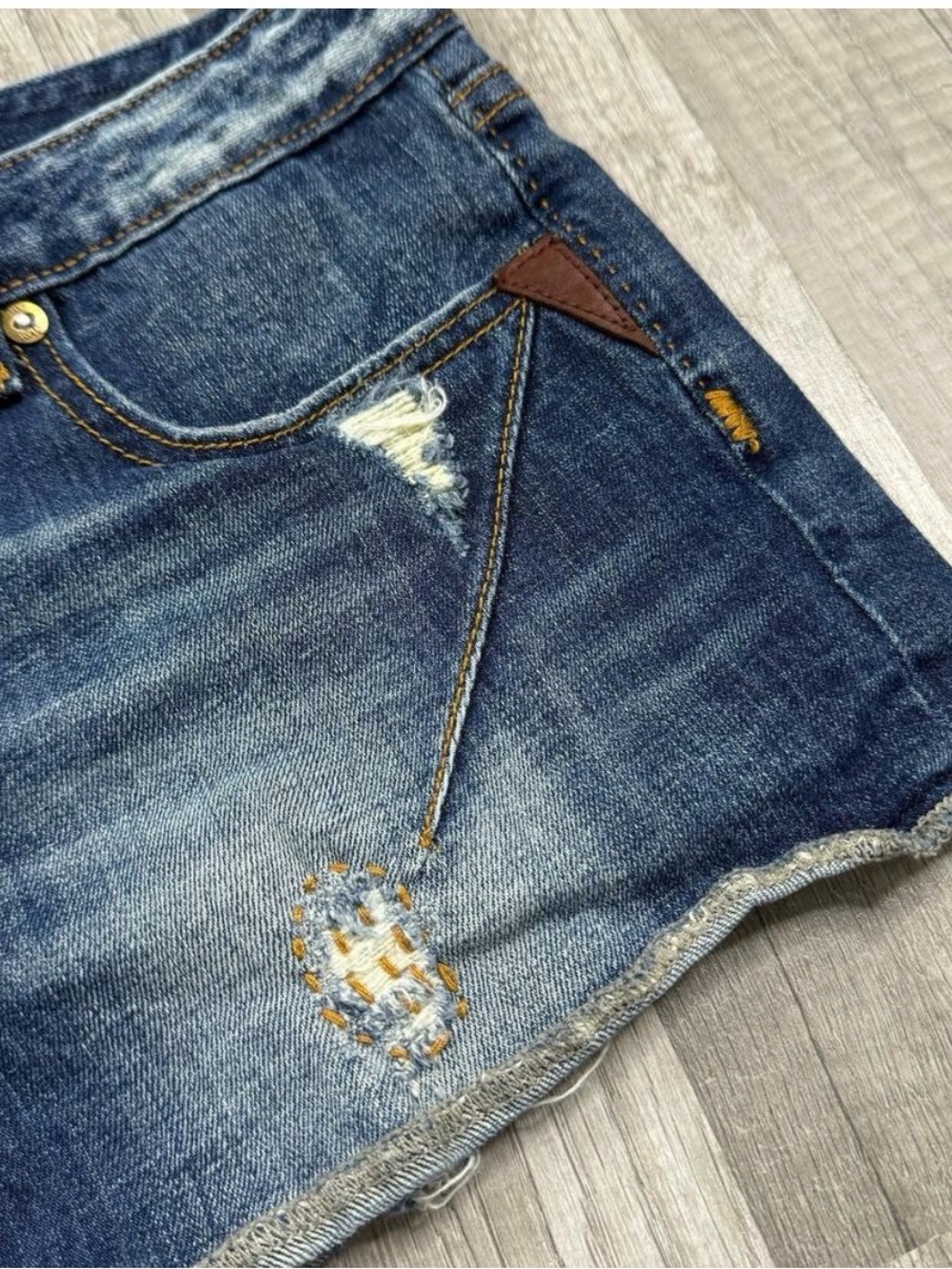 ReRock for Express Demim Jean Shorts - Picture 3 of 6